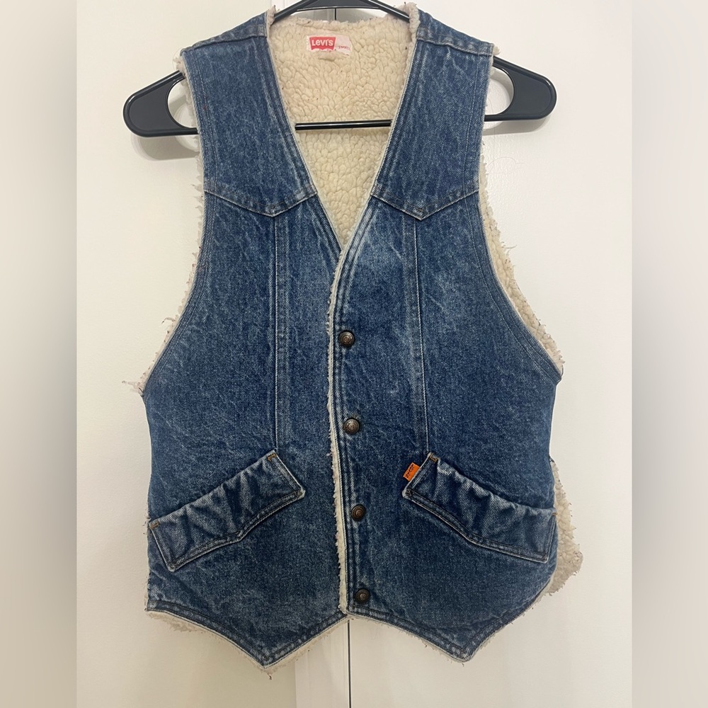 Levi’s jean vest